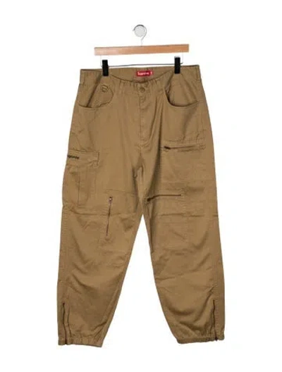 Pre-owned Supreme Cargo Pants In Neutrals