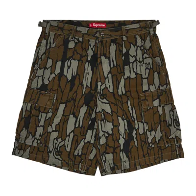 Pre-owned Supreme Cargo Short 'mossy Oak Trebark Camo' | Brown | Men's Size 32