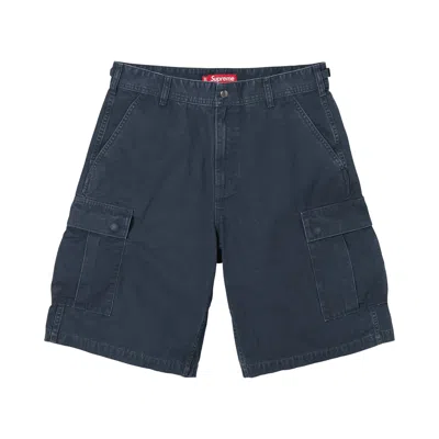 Pre-owned Supreme Cargo Short 'navy' | Blue | Men's Size 36