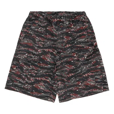 Pre-owned Supreme Cargo Short 'red Tiger Camo' In Multi