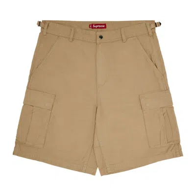 Pre-owned Supreme Cargo Short 'tan' | Men's Size 34 In Brown