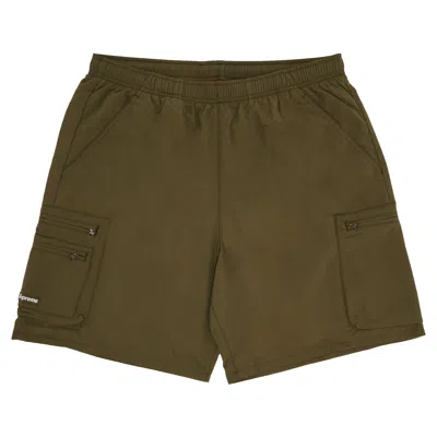 Pre-owned Supreme Cargo Water Short 'olive' | Green | Men's Size S
