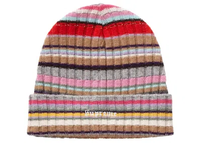 Pre-owned Supreme Cashmere Beanie