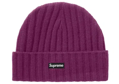 Pre-owned Supreme Cashmere Beanie (fw20) In Light Purple