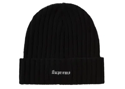Pre-owned Supreme Cashmere Beanie In Black