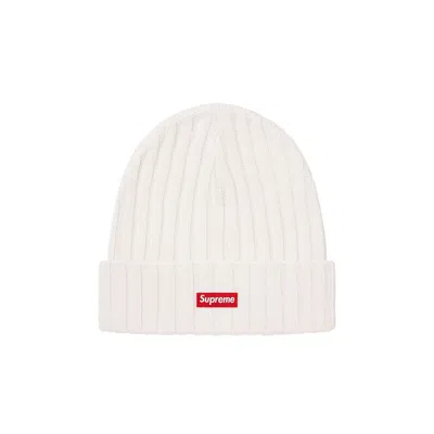 Pre-owned Supreme Cashmere Beanie 'white'