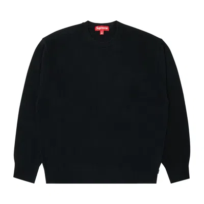 Pre-owned Supreme Cashmere Sweater 'black' | Men's Size M