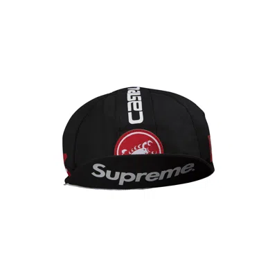 Pre-owned Supreme Castelli Cycling Cap 'black' | Men's Size Onesize