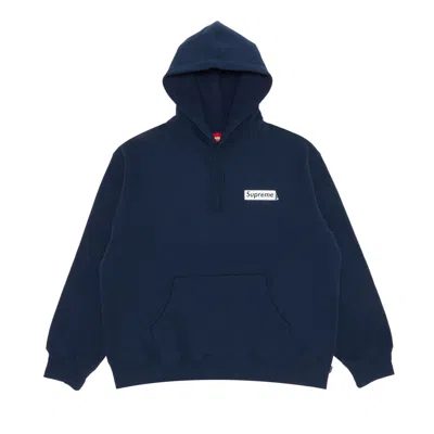 Pre-owned Supreme Catwoman Hooded Sweatshirt 'navy' In Blue