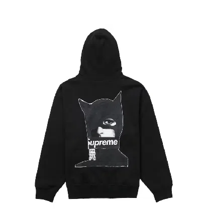 Pre-owned Supreme Catwoman Hoodie In Black