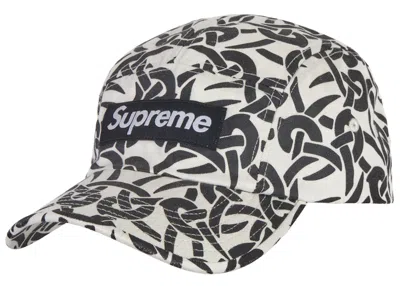 Pre-owned Supreme Celtic Knot Camp Cap In Stone