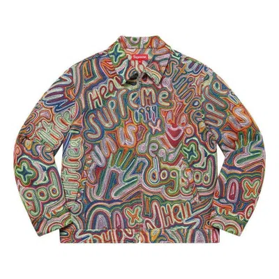 Supreme Chainstitch Denim Jacket 'multi-color'