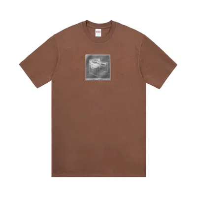 Pre-owned Supreme Chair Tee 'brown' | Men's Size M