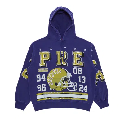 Pre-owned Supreme Champions Studded Hooded Sweatshirt 'dark Royal' In Blue