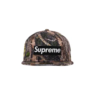 Pre-owned Supreme Championship Box Logo New Era 'truetimber Kanati Camo' | Multi-color | Men's Size 7.625