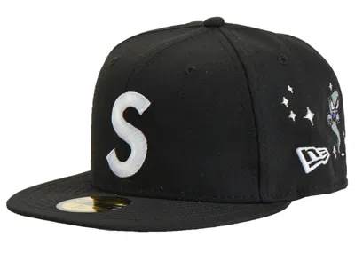 Pre-owned Supreme Characters S Logo New Era In Black