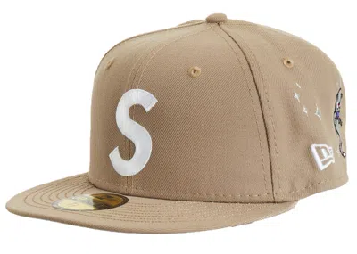 Pre-owned Supreme Characters S Logo New Era In Brown