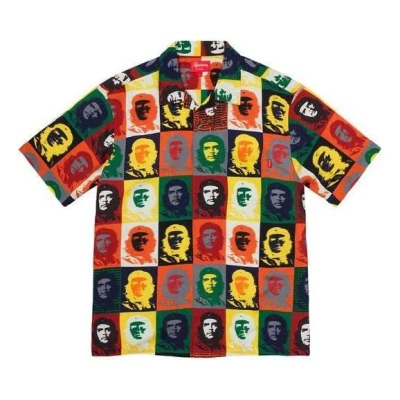 Supreme Che Rayon S/s Shirt 'multi-color'