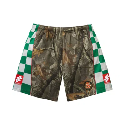 Pre-owned Supreme Checkerboard Short 'realtree Hardwoods Camo' | Green | Men's Size S
