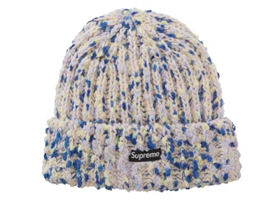Pre-owned Supreme Chenille Beanie In Lavender In Purple