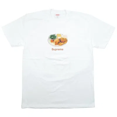 Pre-owned Supreme Chicken Dinner Tee Shirt In White