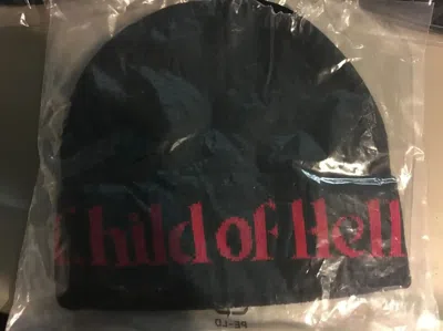 Pre-owned Supreme Child Of Hell Beanie Black In Multicolor