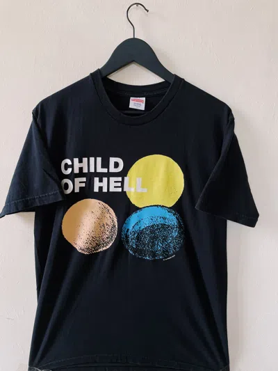 Pre-owned Supreme Child Of Hell T-shirt Black