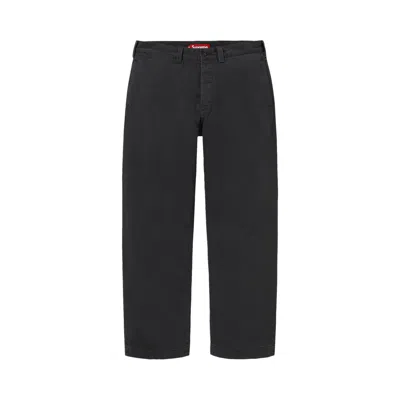 Pre-owned Supreme Chino Pant 'black' | Men's Size 32