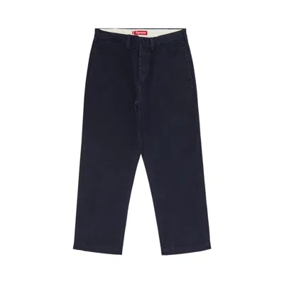 Pre-owned Supreme Chino Pant 'navy' | Blue | Men's Size 30