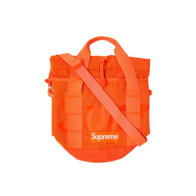 Pre-owned Supreme Cinch Bag 'orange'