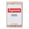 Supreme Cinnamon Toothpick (box Of 100) 'white Red'