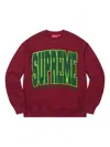 Supreme Cities Arc Sweatshirt In Brown