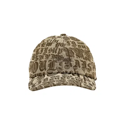 Pre-owned Supreme Cities Jacquard 6-panel 'tan' | Men's Size Onesize