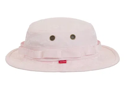 Pre-owned Supreme Cities Jacquard Boonie Hat In Pink