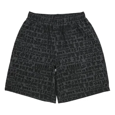 Pre-owned Supreme Cities Jacquard Short 'black' | Men's Size L