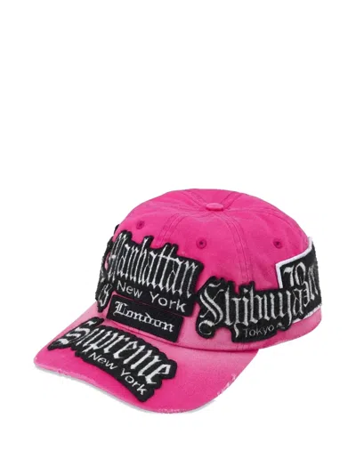 Supreme City Patches 6-panel Cap In Multi