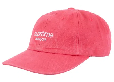 Pre-owned Supreme Classic Logo 6panel (ss23) In Pink
