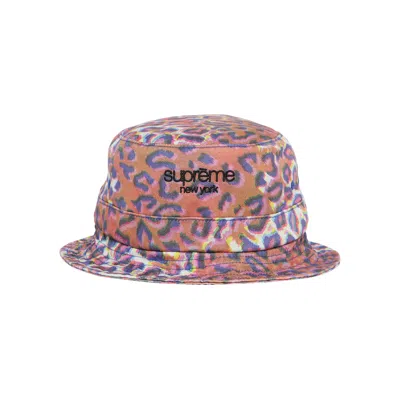 Pre-owned Supreme Classic Logo Crusher 'leopard' | Multi-color | Men's Size M/l