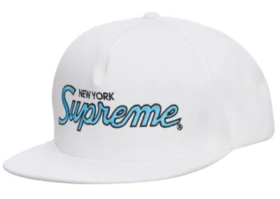 Pre-owned Supreme Classic Team 5panel In White