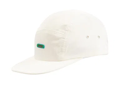 Pre-owned Supreme Clear Patch Camp Cap In White