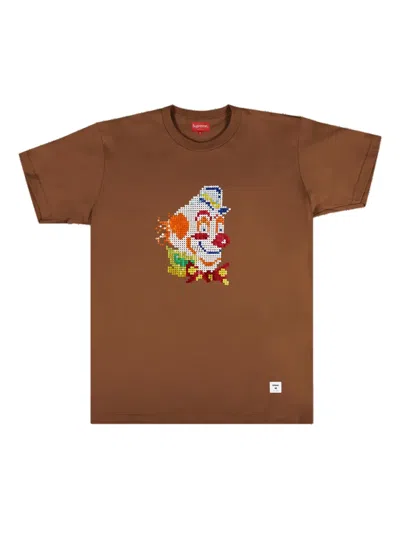 Supreme Clown T-shirt In Brown