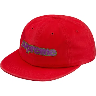 Pre-owned Supreme Connect 6panel In Red