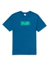 Supreme Connect Logo-print T-shirt In Blue