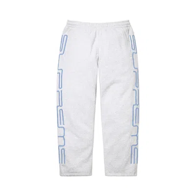 Pre-owned Supreme Connect Sweatpant 'ash Grey' | Men's Size L