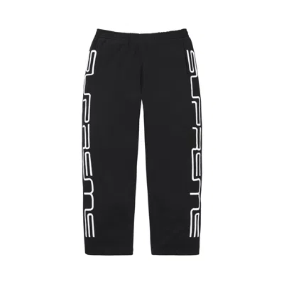 Pre-owned Supreme Connect Sweatpant 'black' | Men's Size L