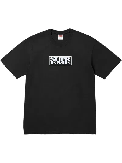 Supreme Connect T-shirt In Black