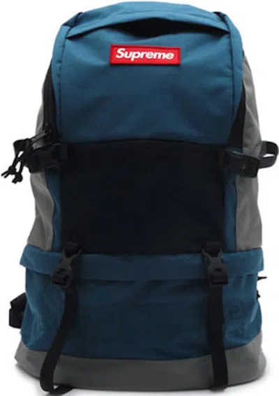Pre-owned Supreme Contour Backpack In Blue
