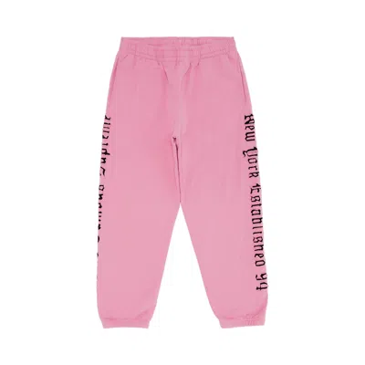 Pre-owned Supreme Contrast Cutout Sweatpant 'pink' | Men's Size S