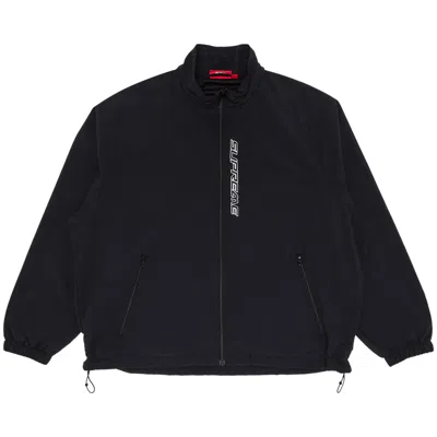 Pre-owned Supreme Contrast Zip Track Jacket 'black' | Men's Size M