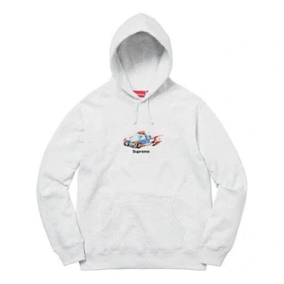 Supreme Cop Car Hooded Sweatshirt 'white'